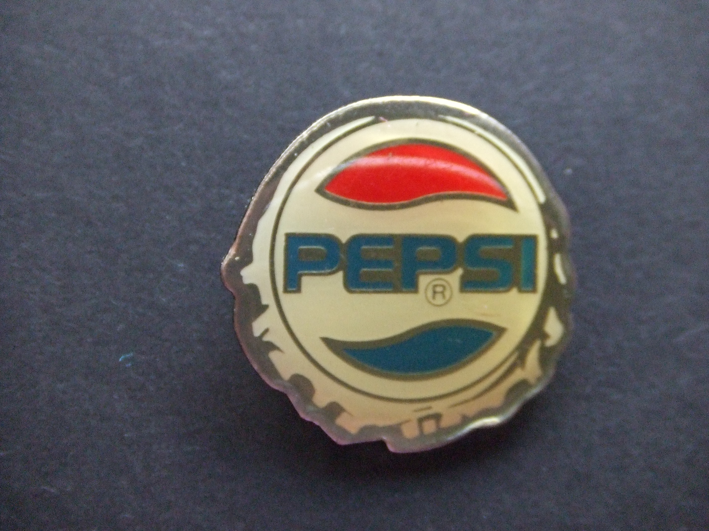 Pepsi Cola logo kroon dop
